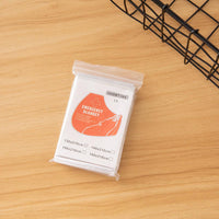 Double-sided silver and gold emergency blanket for outdoor thermal survival use