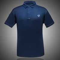 Men's quick-dry tactical polo shirt for outdoor activities
