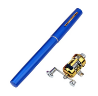 Compact aluminum pocket fishing rod designed for portability and outdoor use