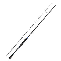 High-quality carbon fiber spinning fishing rod for bass fishing in vibrant colors and lightweight design