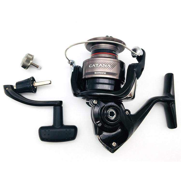 SHIMANO CATANA 2018 spinning fishing reel for sea and shore fishing, lightweight metal design in six models