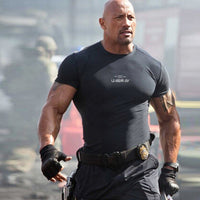 Gray men's lightweight tactical t shirt designed for performance and comfort in training