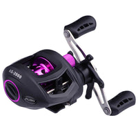 Linhu Lure Fishing Bait Wheel for Ice and Bridge Fishing with CNC wire cup and magnetic brake system
