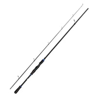 High-quality carbon fiber spinning fishing rod for bass fishing in vibrant colors with lightweight design