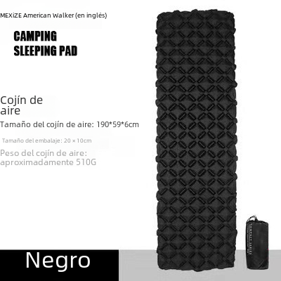 Lightweight Miyaji inflatable tent sleeping mat for outdoor camping and hiking